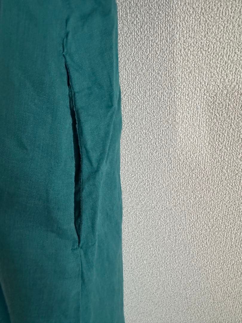 ホニョ nest robe ネストローブ リネンウェーブタックドレス