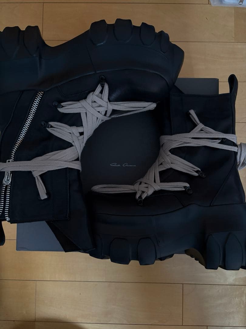 靴 SS25 RICK OWENS MEGALACE TRACTOR