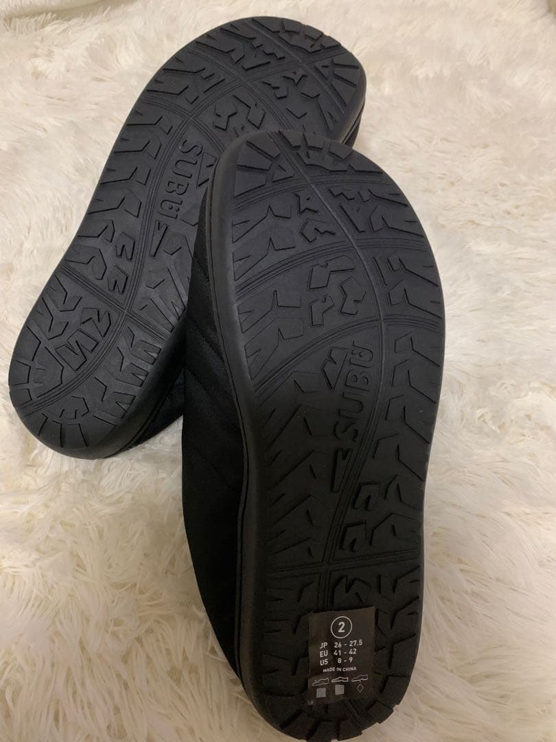 【26〜27.5cm相当】WIND AND SEA×SUBU サンダル ブラック