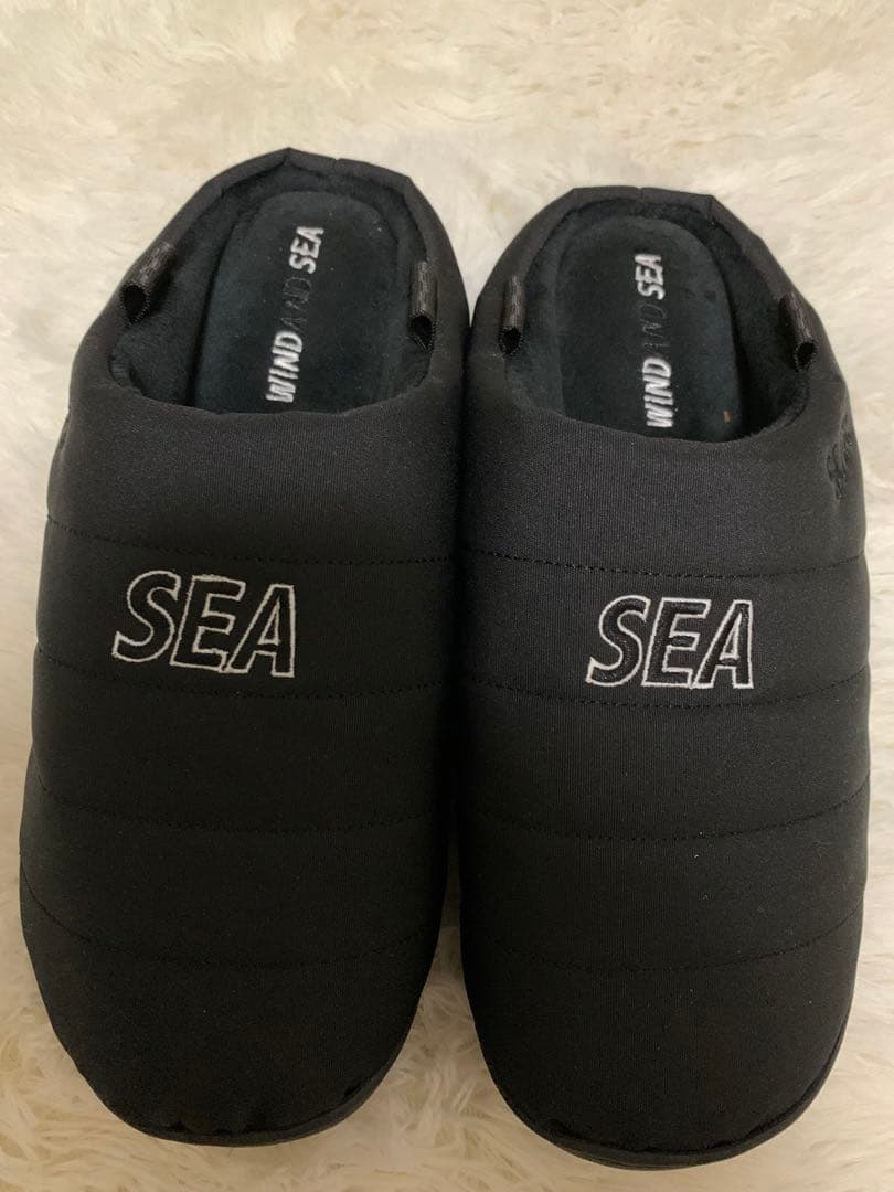【26〜27.5cm相当】WIND AND SEA×SUBU サンダル ブラック
