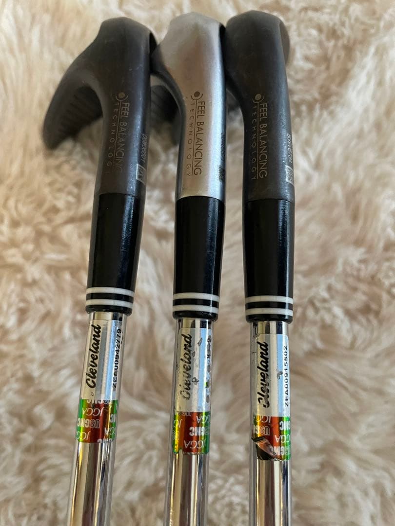 クリーブランドRTX3ウエッジ　3本セット