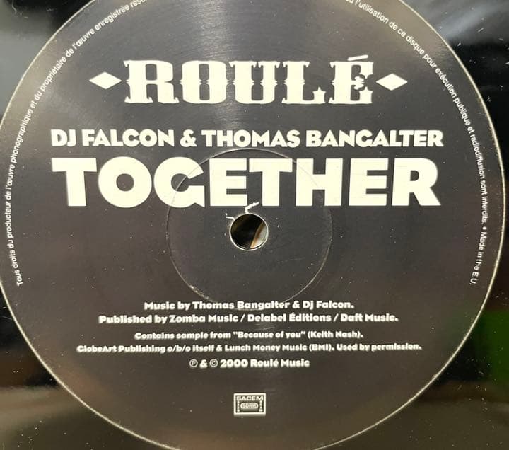 洋楽 DJ Falcon & Thomas Bangalter Together