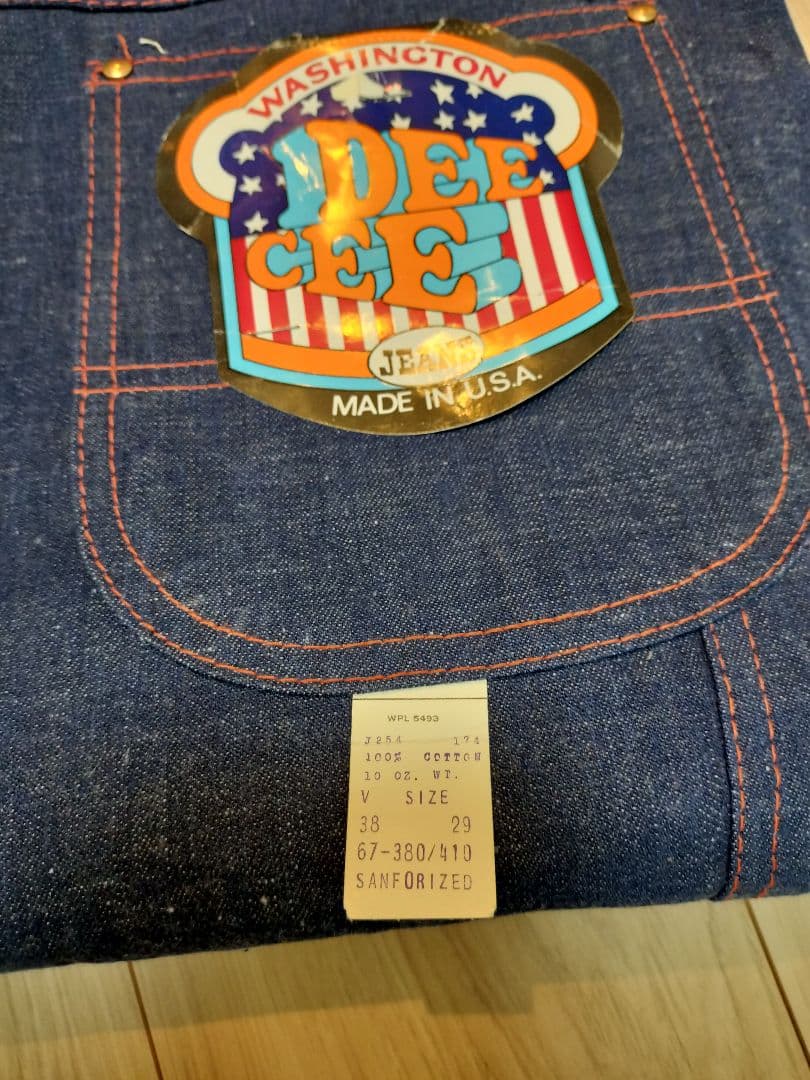 60s ペインターパンツ　デッドストック　フラッシャー付　Vintage