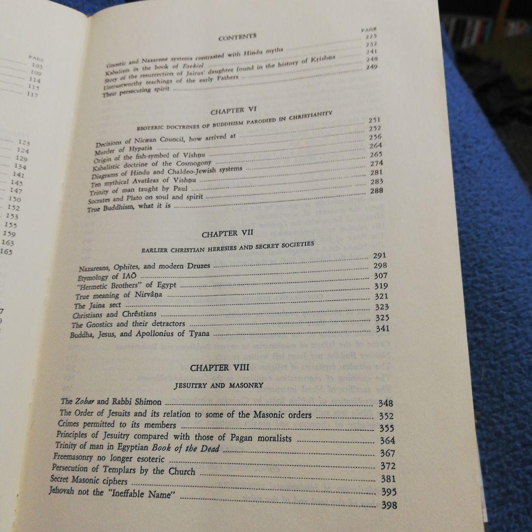 洋書 ISIS UNVEILED by H.P. Blavatsky