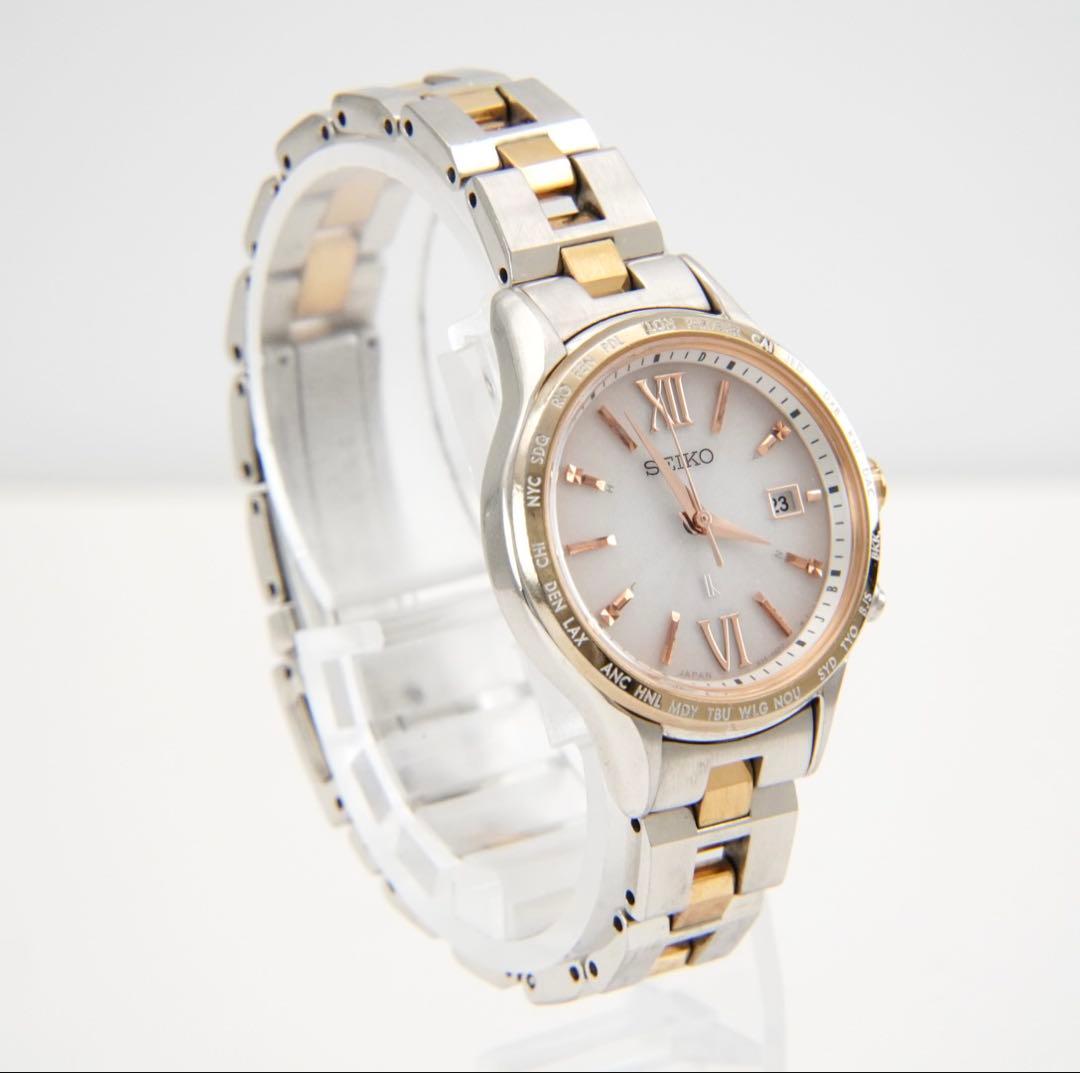 【回路検査済】SEIKO LUKIA セイコー　ルキア　電波ソーラー