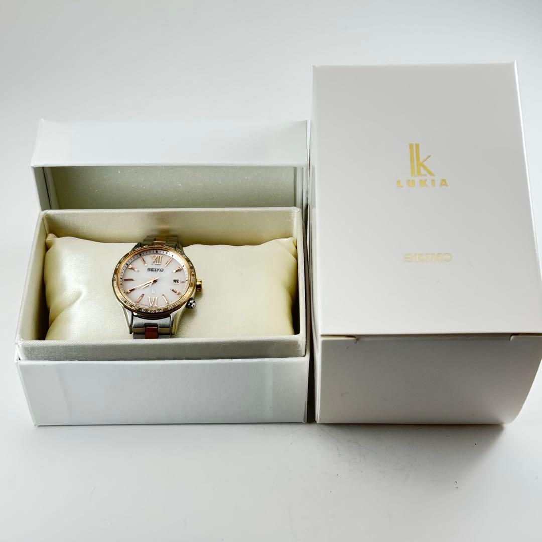 【回路検査済】SEIKO LUKIA セイコー　ルキア　電波ソーラー