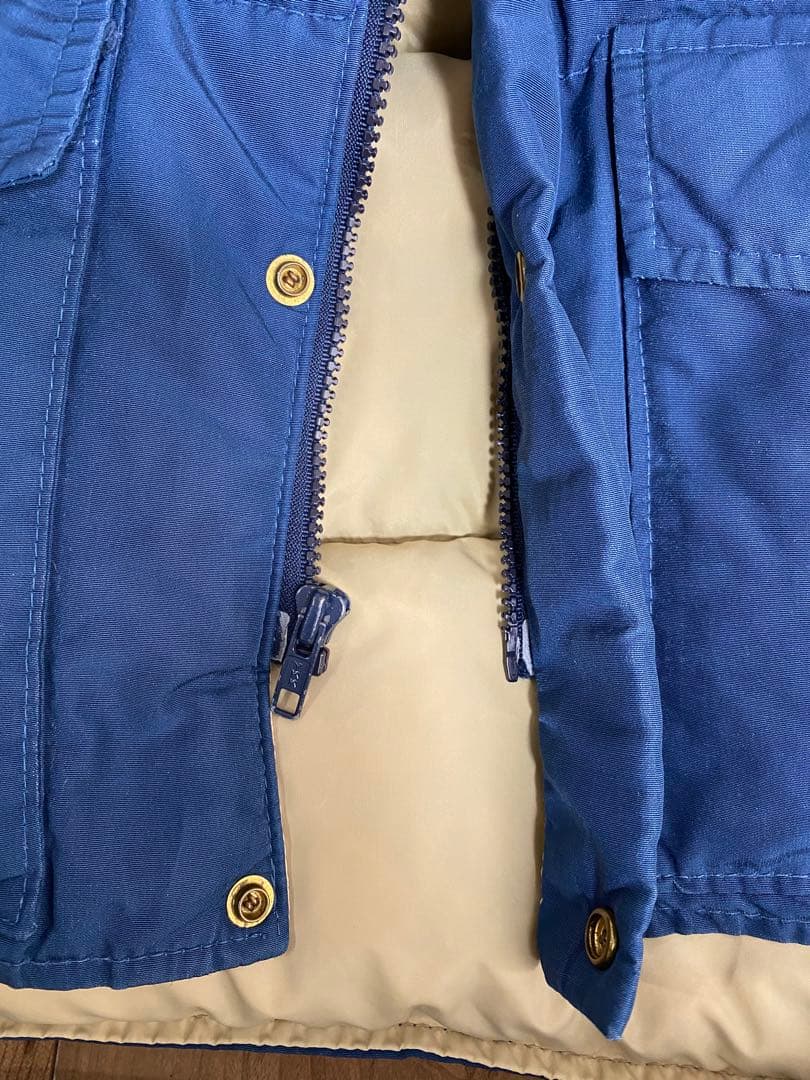 ウールリッチ　ダウンベスト　XL ネイビー　ベージュ