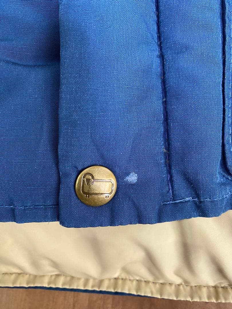 ウールリッチ　ダウンベスト　XL ネイビー　ベージュ