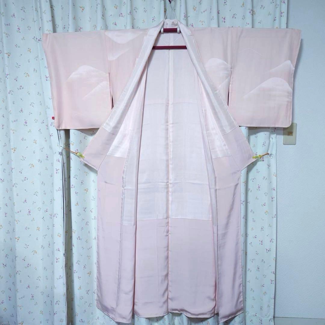 フ9992 未使用　目立つ汚れなし　袷　正絹　訪問着　フルセット