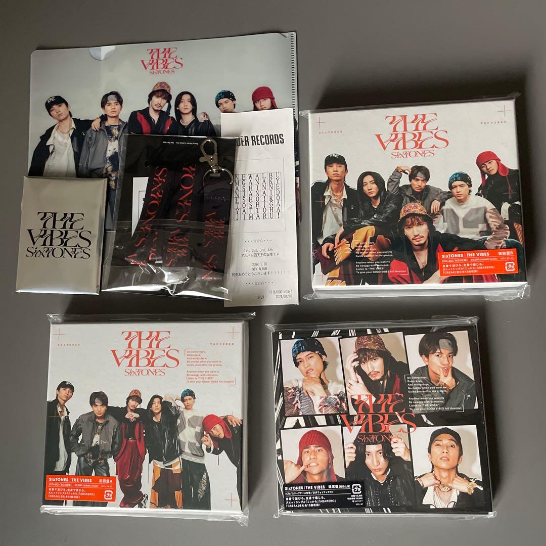 SixTONES The Vibes 3形態　特典あり Blu-ray