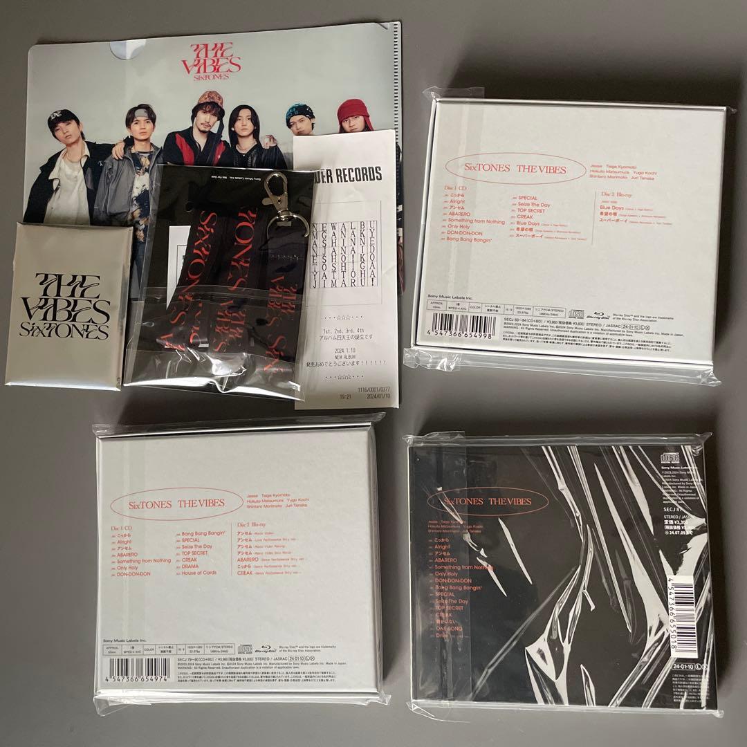 SixTONES The Vibes 3形態　特典あり Blu-ray