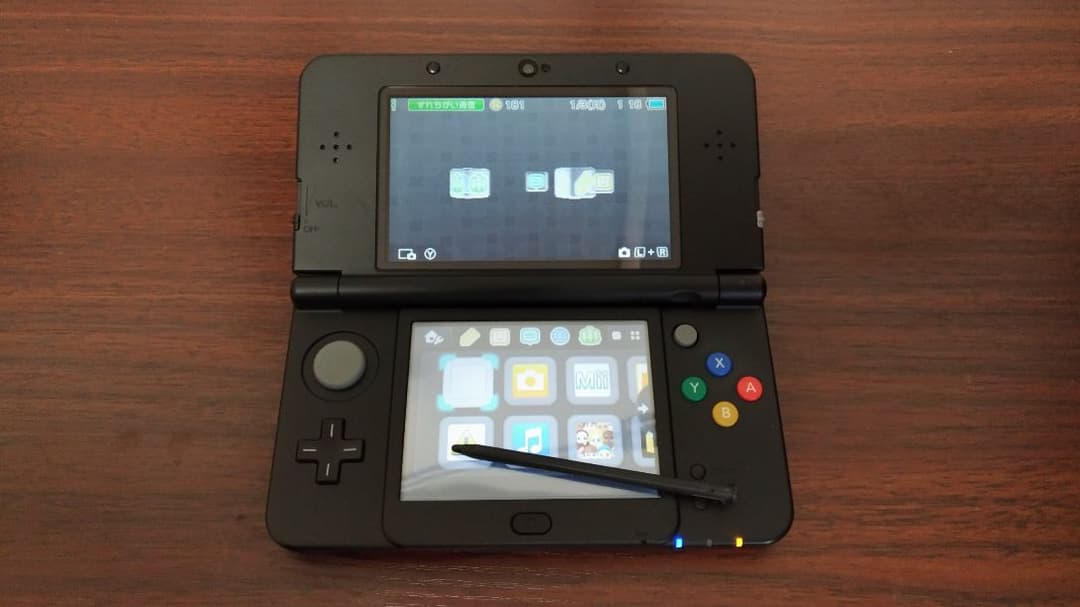 new 3DS black 中古,充電器,MHX,スーパーマリオ3Dランド