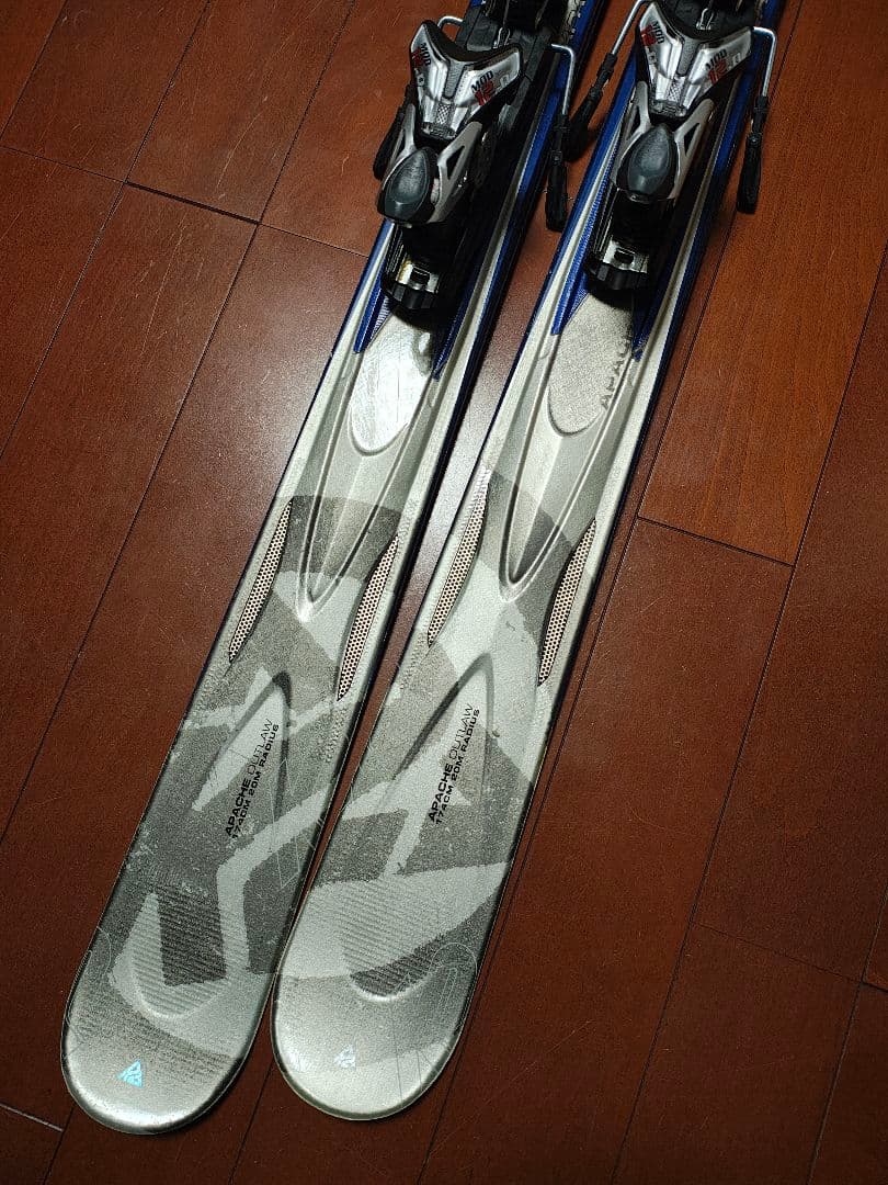 【ファットスキー☆】174cm　Ｋ２スキー板セット♪　バックカントリー！