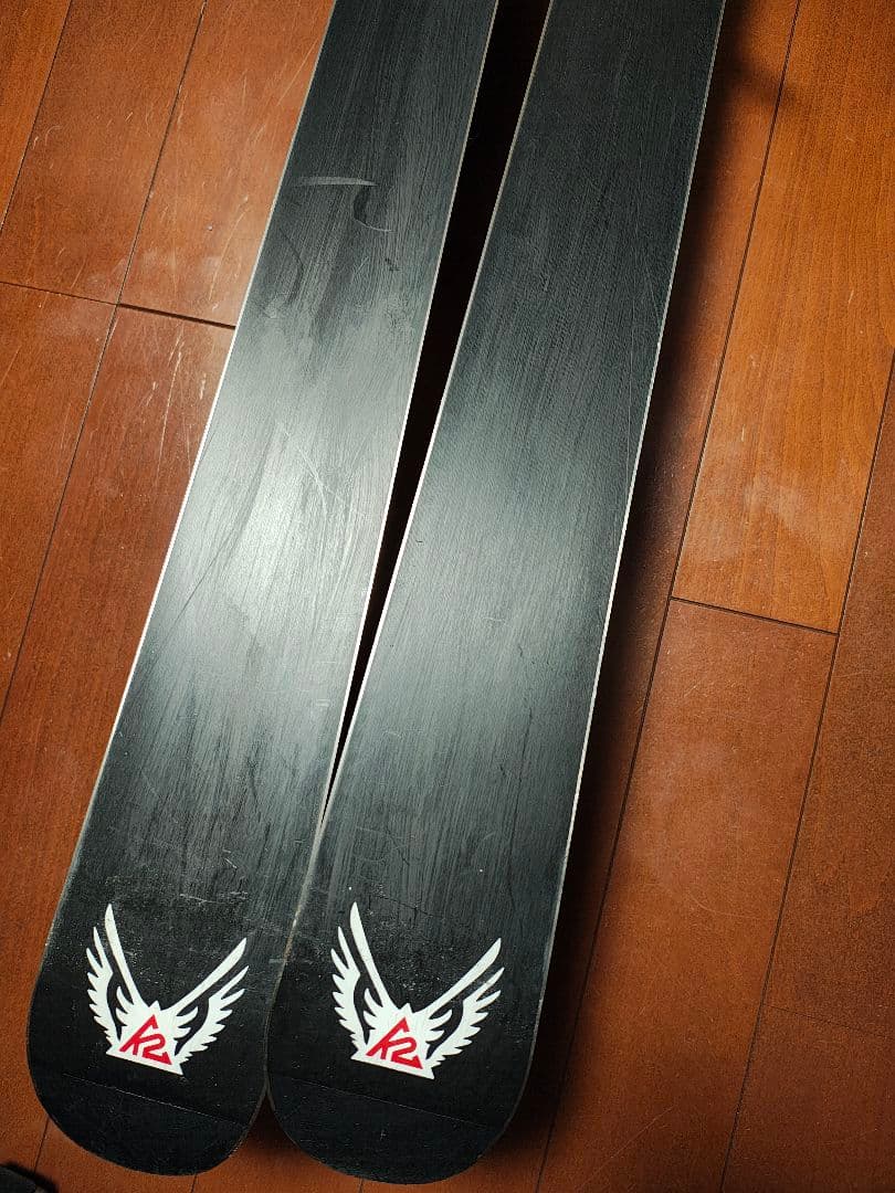 【ファットスキー☆】174cm　Ｋ２スキー板セット♪　バックカントリー！