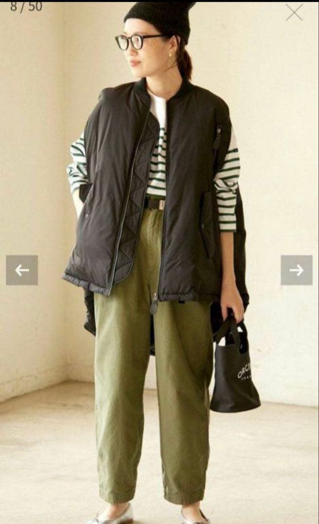 エレストリオフ　ブラックダウンベスト