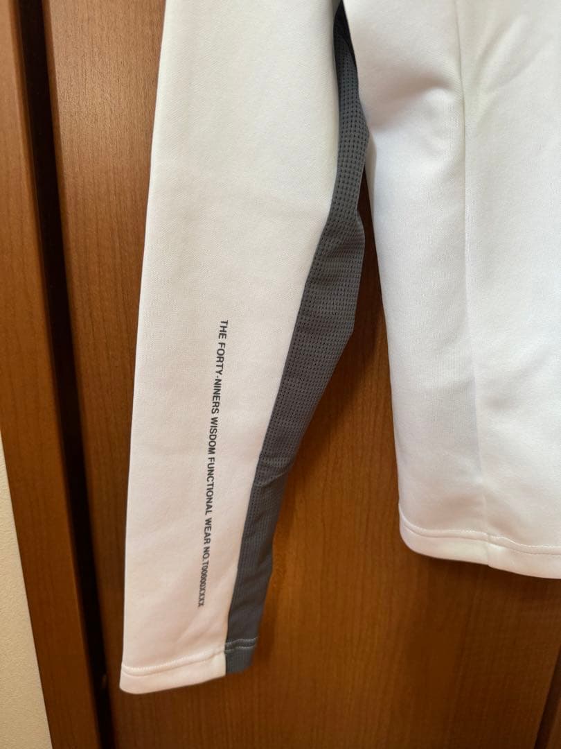 tfw49 長袖　モックネック　s ホワイト