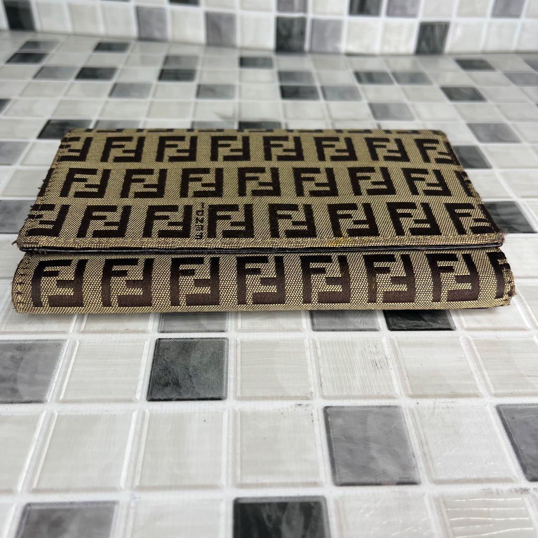 美品 FENDI フェンディ 財布 三つ折り財布