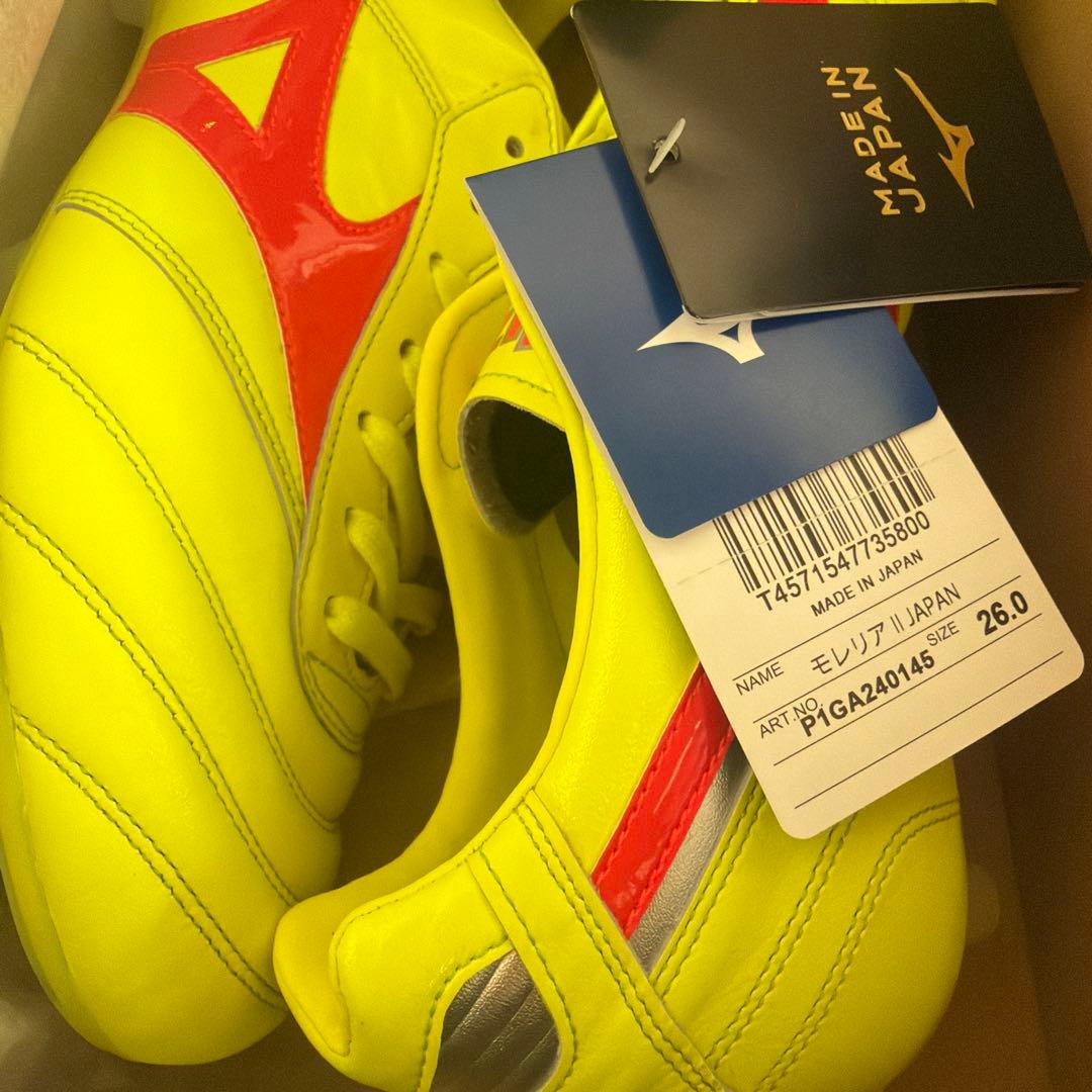 26.0㎝　モレリアII JAPAN(サッカー／フットボール)限定