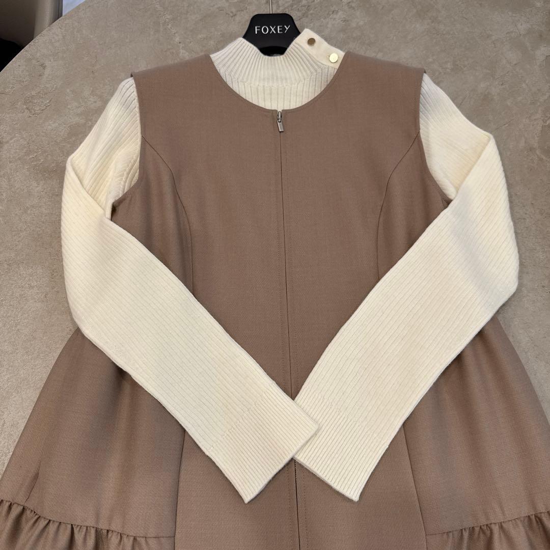 【新品】FOXEY DRESS\"GANACHE\" フォクシー ワンピース