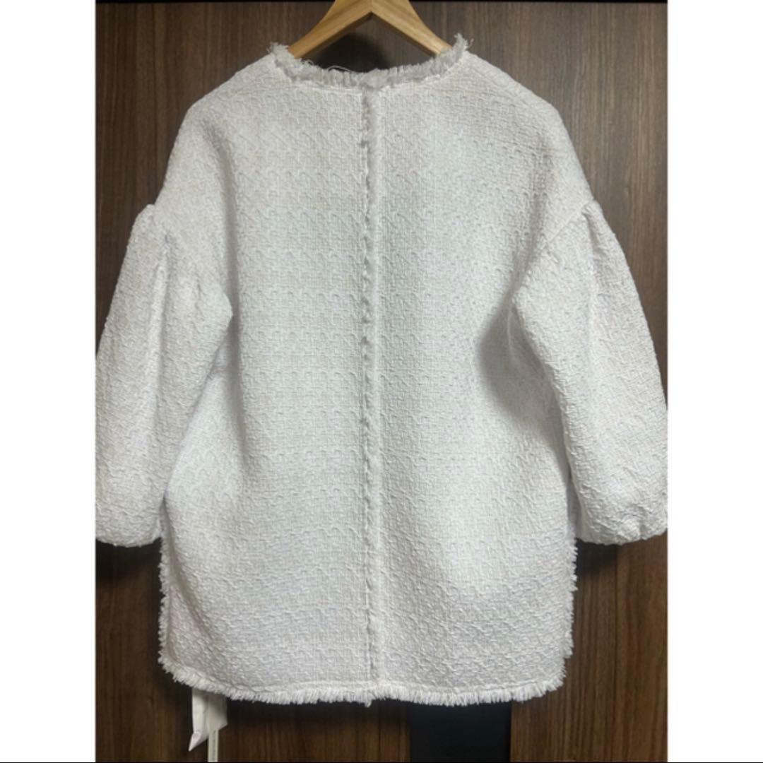 Greed international ラメツイードジャケット