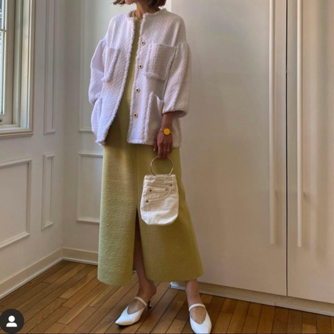 Greed international ラメツイードジャケット