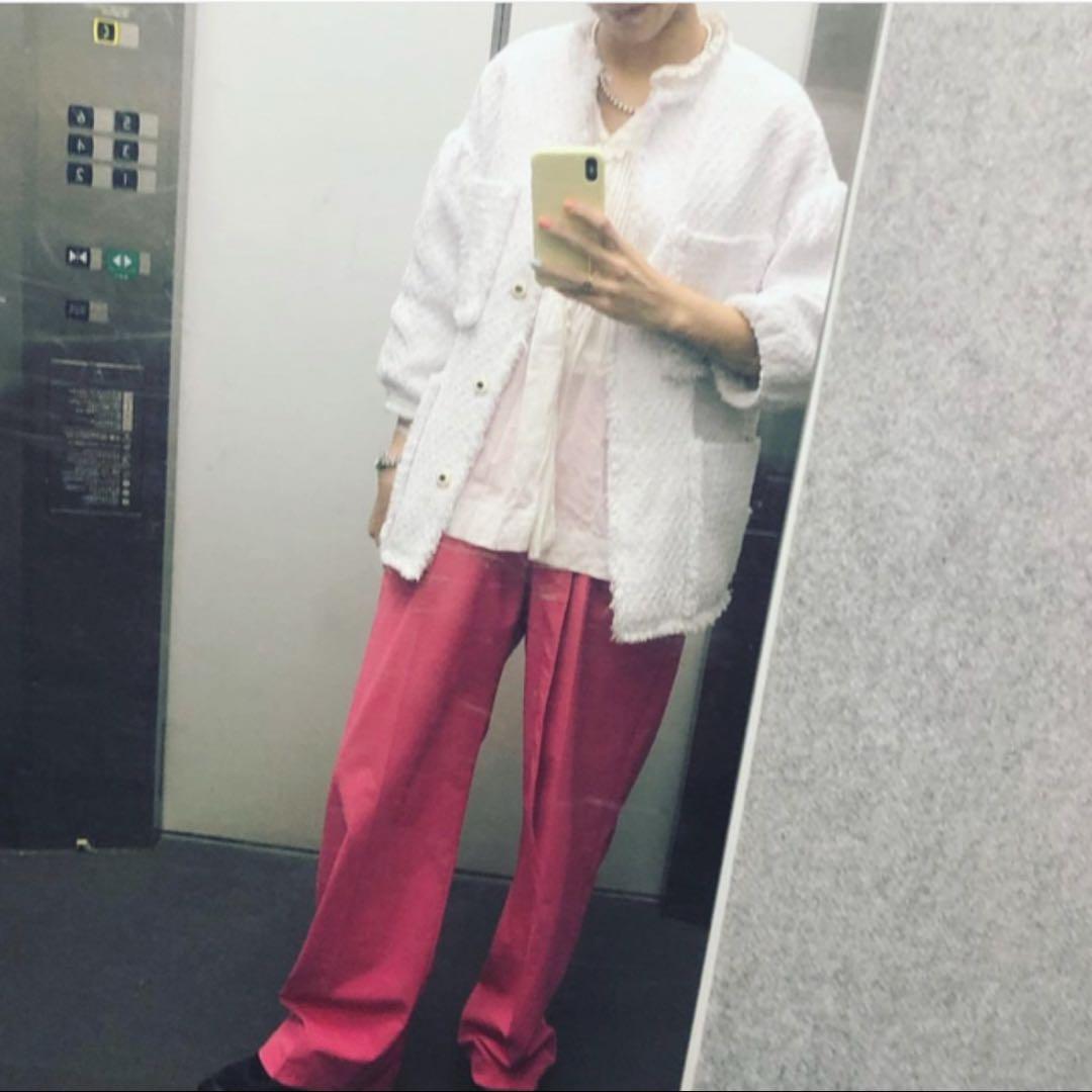 Greed international ラメツイードジャケット