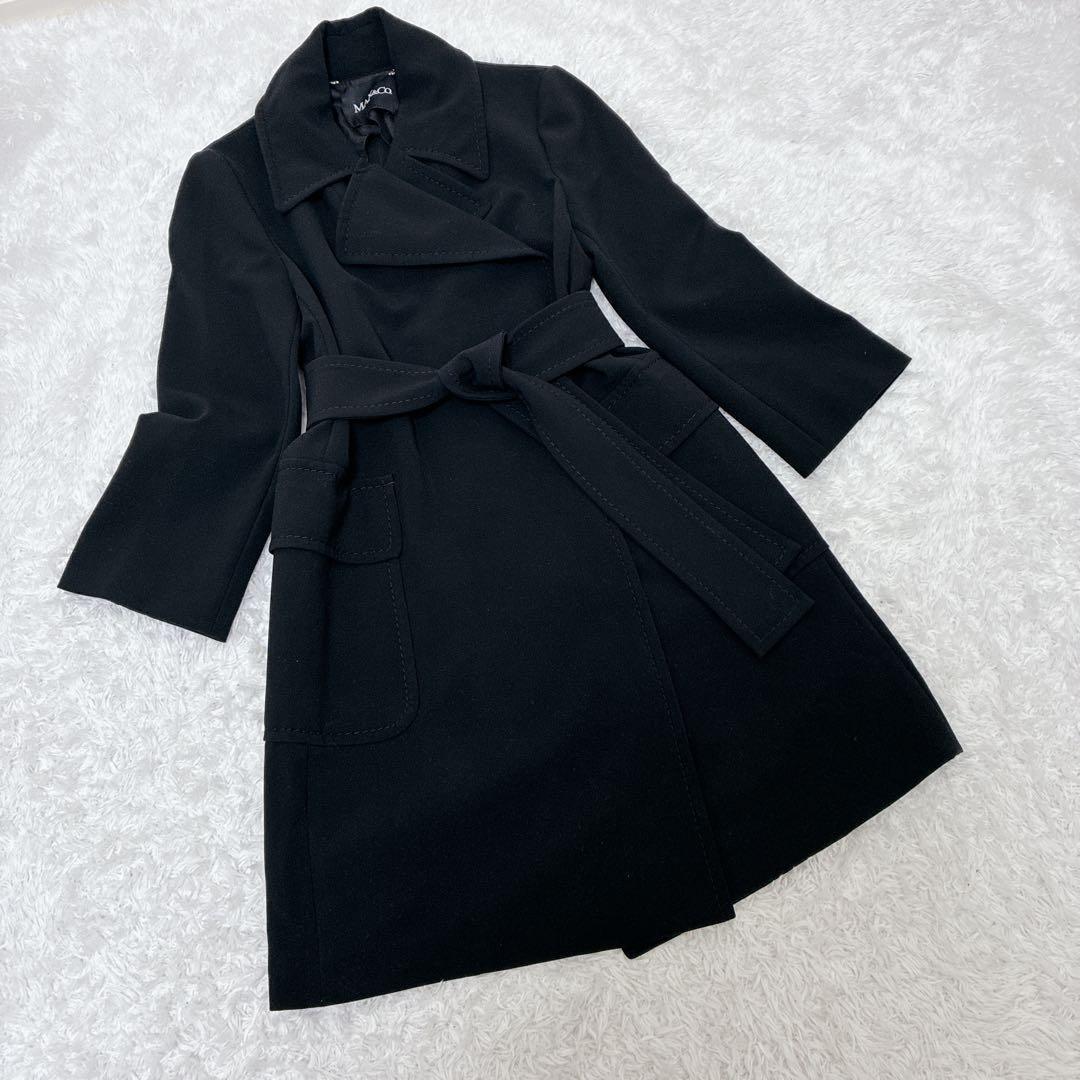 【MAX&Co】ラップコート ベルテッドコート ロングコート ストレッチ ベルト