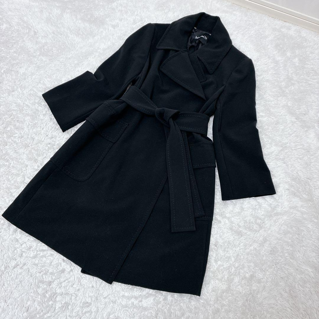 【MAX&Co】ラップコート ベルテッドコート ロングコート ストレッチ ベルト