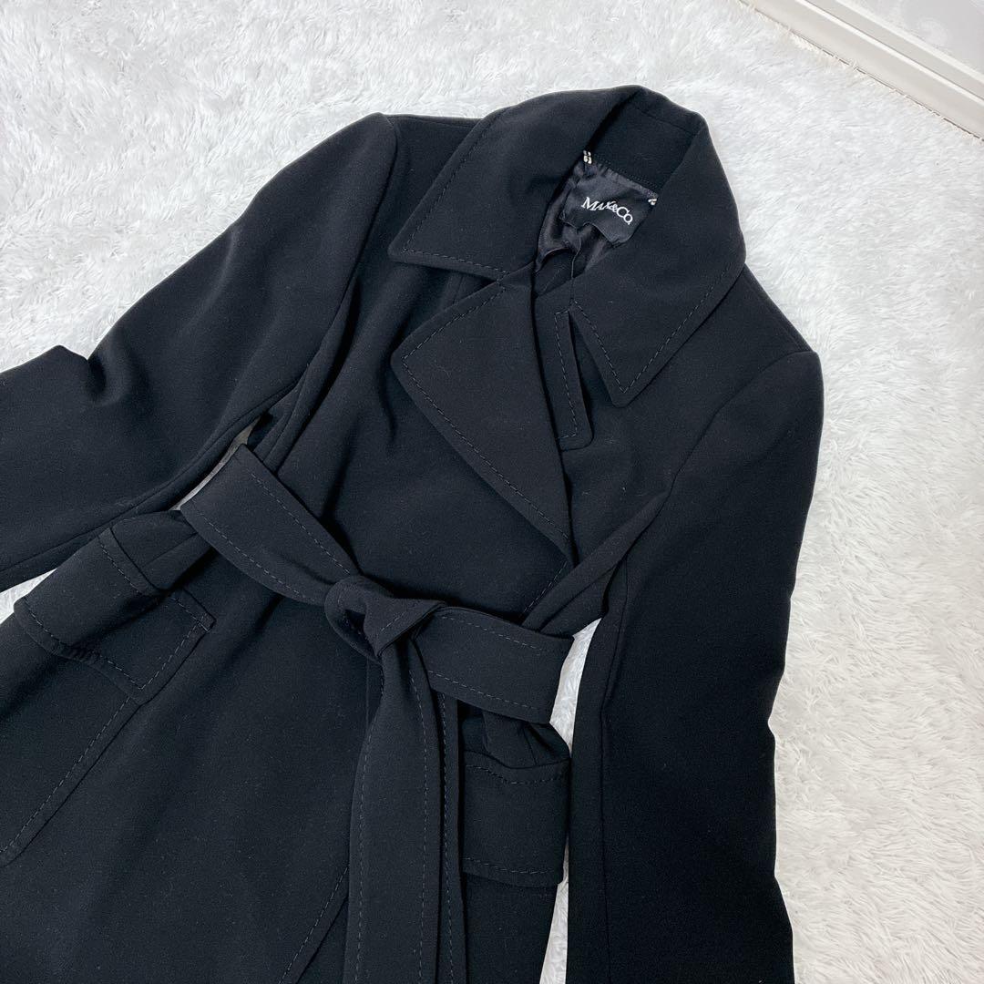【MAX&Co】ラップコート ベルテッドコート ロングコート ストレッチ ベルト
