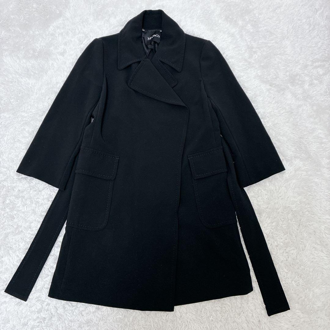 【MAX&Co】ラップコート ベルテッドコート ロングコート ストレッチ ベルト