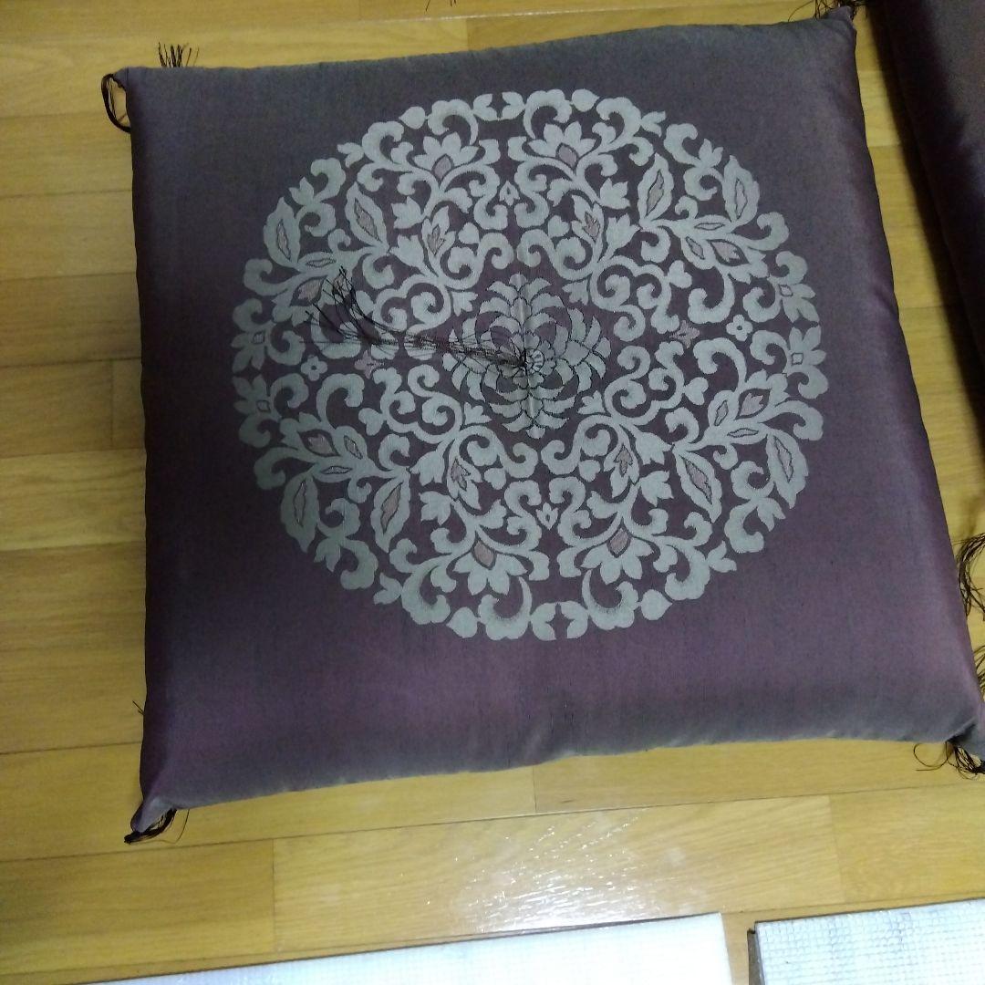 仏前座布団5枚セット　夏用座布団カバー付き