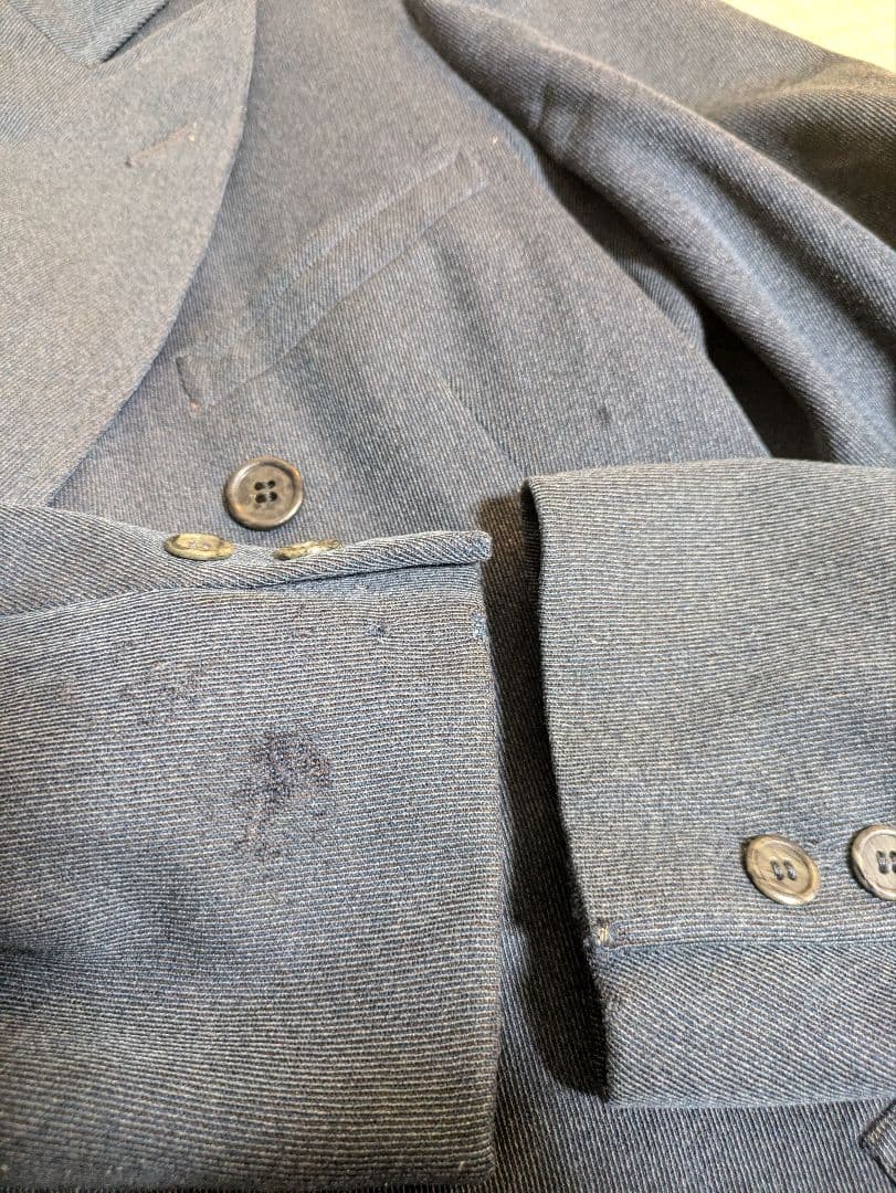 G*f様 1930年代 3ピーススーツ ダブルブレストジャケットティールグリーン