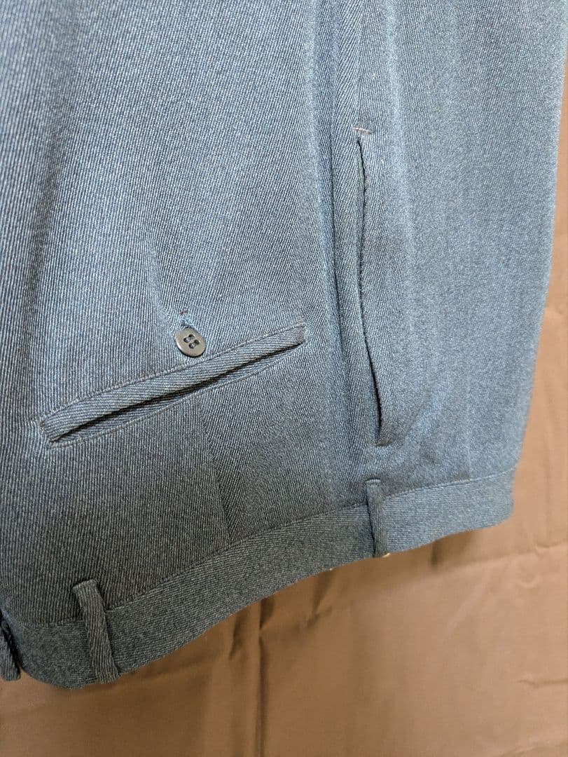 G*f様 1930年代 3ピーススーツ ダブルブレストジャケットティールグリーン