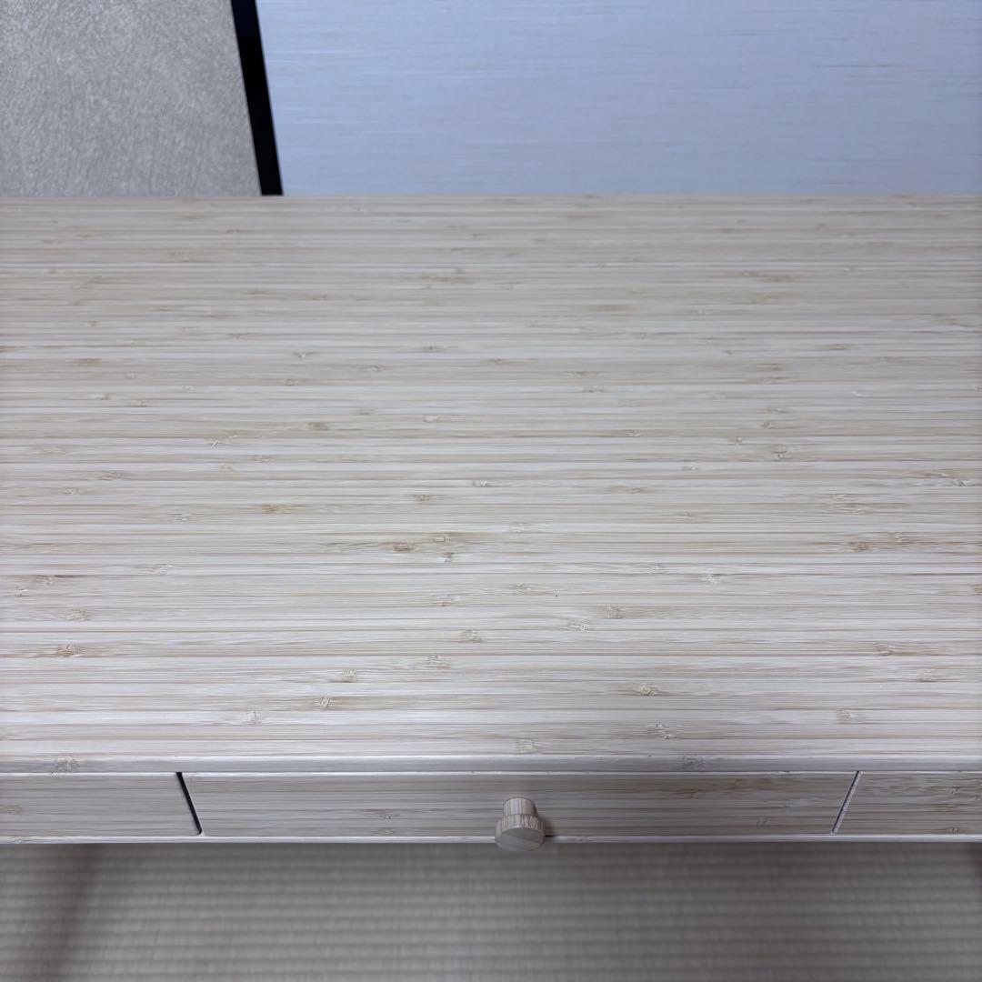 IKEA イケア　リルオーセン　デスク　机　竹製　木製