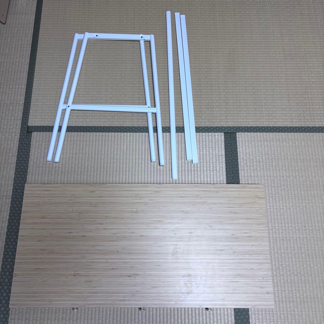 IKEA イケア　リルオーセン　デスク　机　竹製　木製