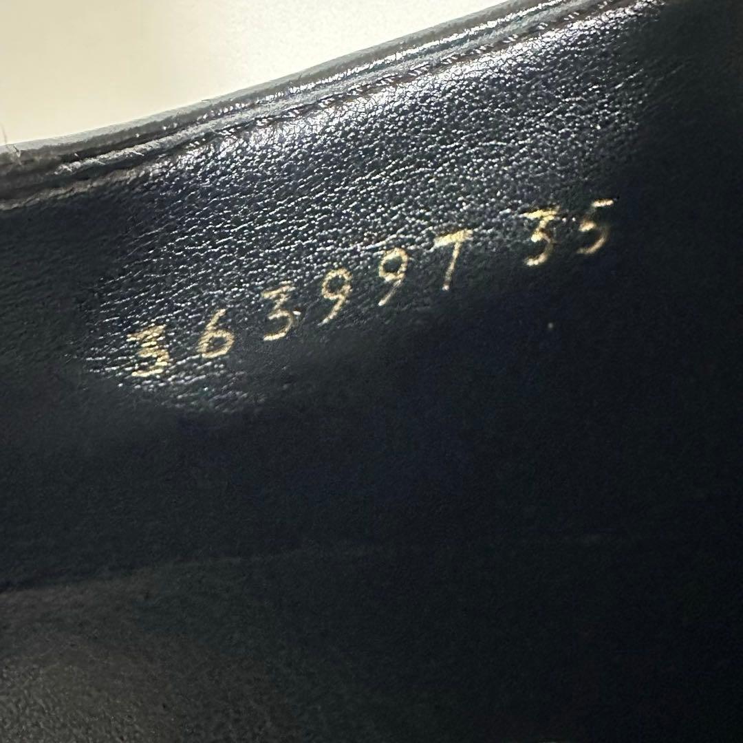 良品✨ステラマッカートニー エリス 厚底シューズ 黒 ブラック 35