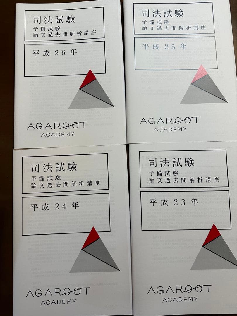 アガルート　予備試験　論文過去問解析講座　全年分
