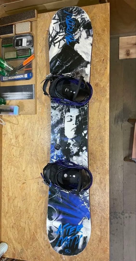 中古　Burton Aftermath 152 2012 ビンディング付き