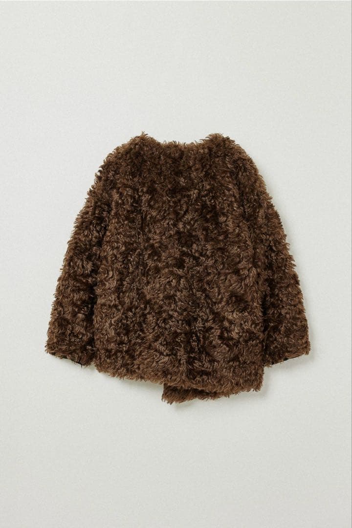 ジャケット・アウター Eaphi ASYMMETRY BOA COAT