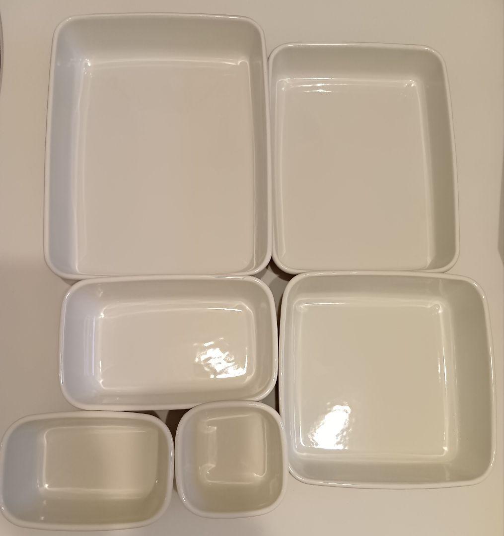 エジリー　インペリアルローズ　ホーロー　保存容器　６個セット　薔薇　ローズ　姫