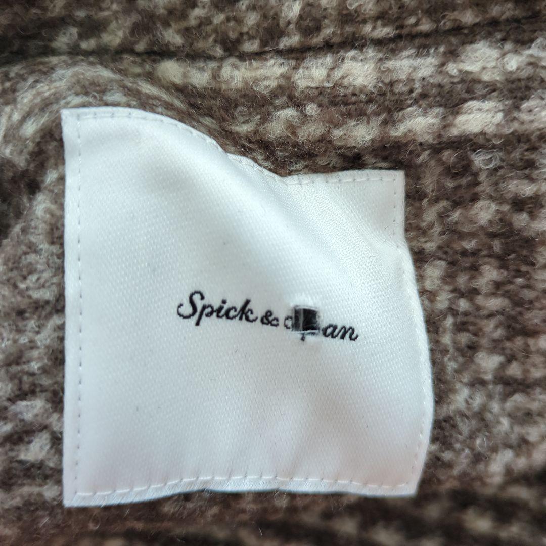 Spick and Span Wスライバーチェックハーフコート