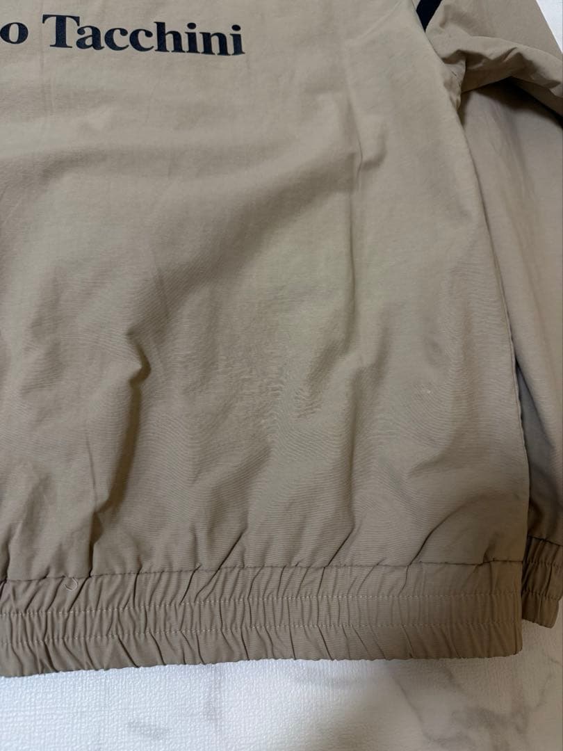 Sergio Tacchini ジャージ セットアップ ベージュ/黒 L M