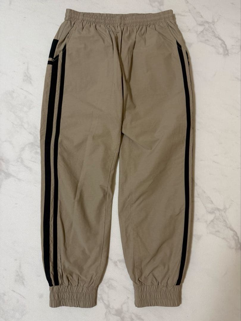 Sergio Tacchini ジャージ セットアップ ベージュ/黒 L M