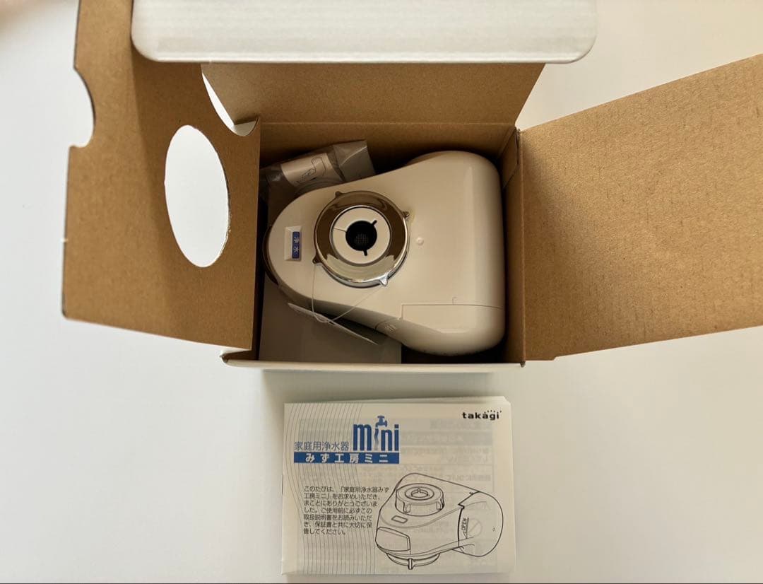 【新品未使用品】takagi タカギ　みず工房ミニ➕交換用カートリッジ5本