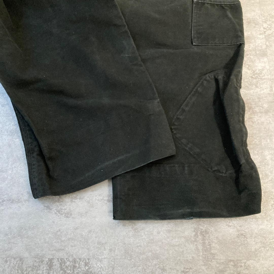 00sブラック カーゴパンツ カーハート 38×34