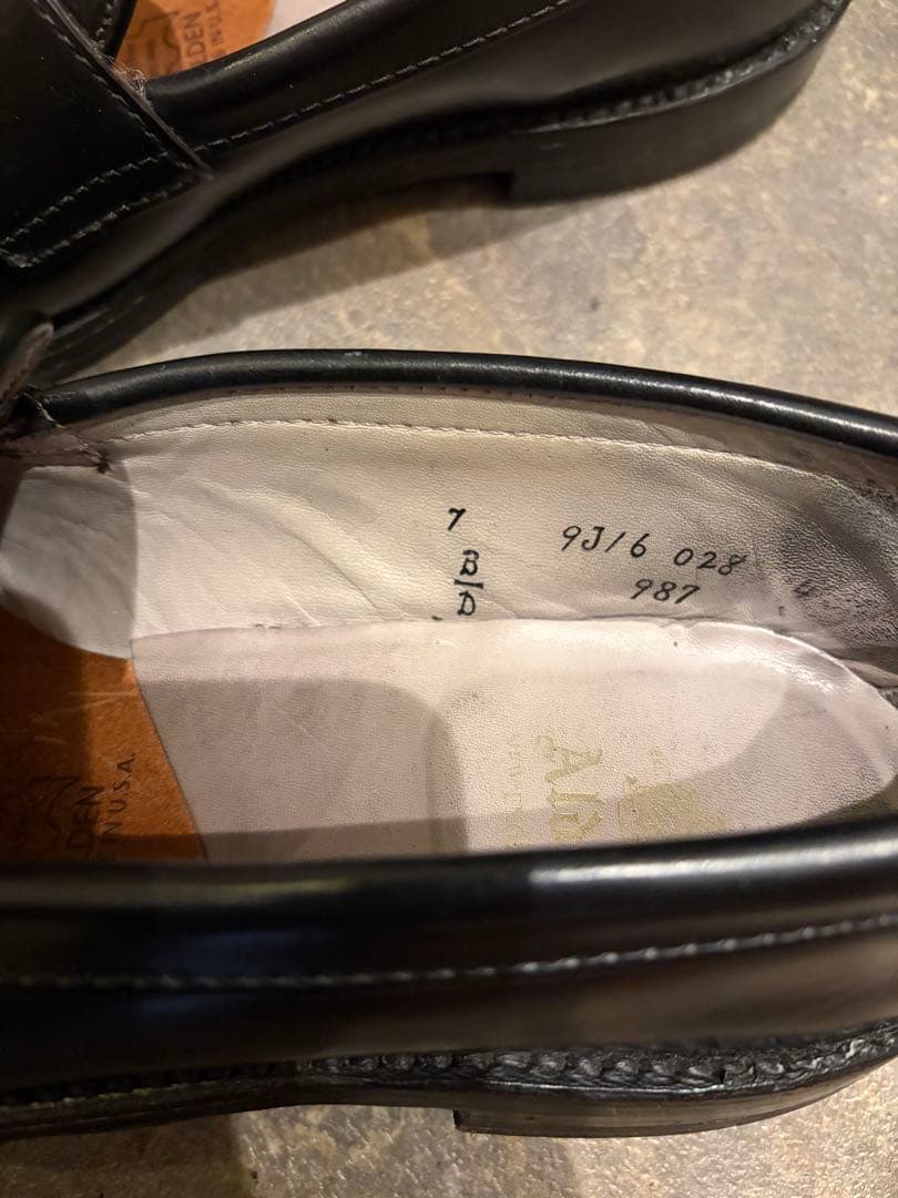 alden オールデンus7 987 ローファー　ローファー