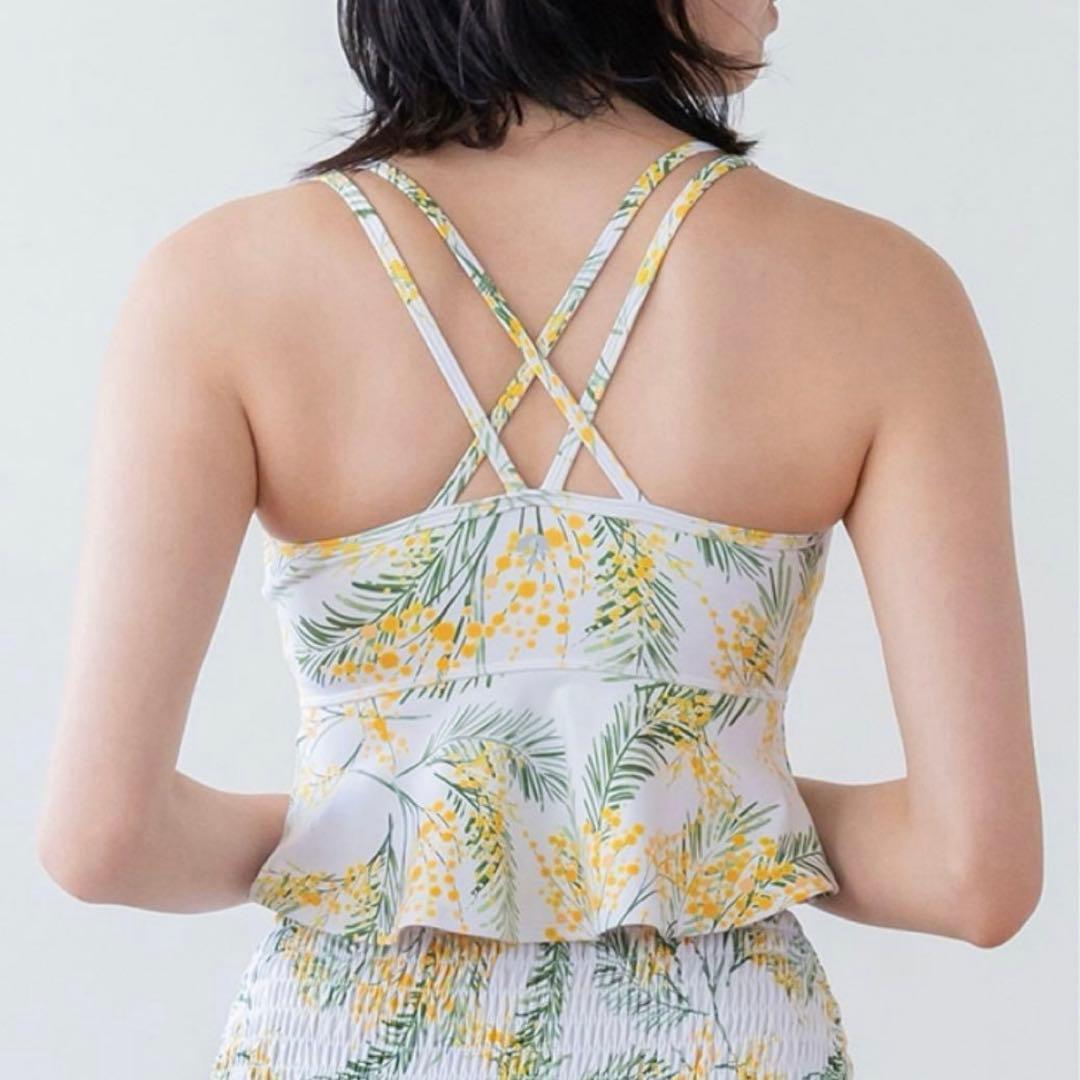 タイムセール　LAVA ミモザ柄 ヨガウェア Mサイズ