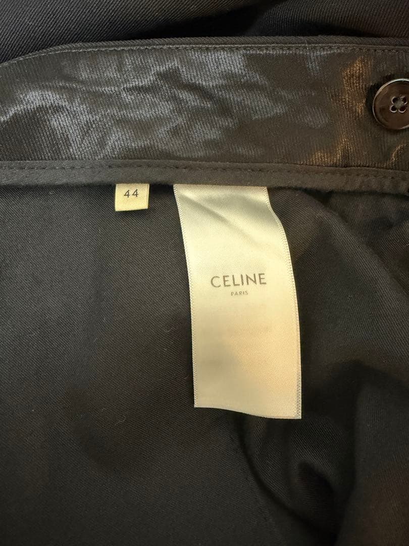 ⭐️ごまだんご　CELINE スラックス　ブラック