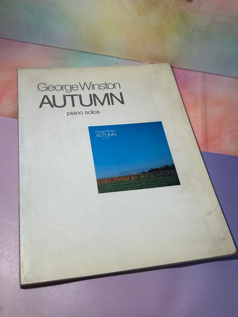ジョージ・ウィンストン　AUTUMN 楽譜　ドレミ出版　あこがれ/愛