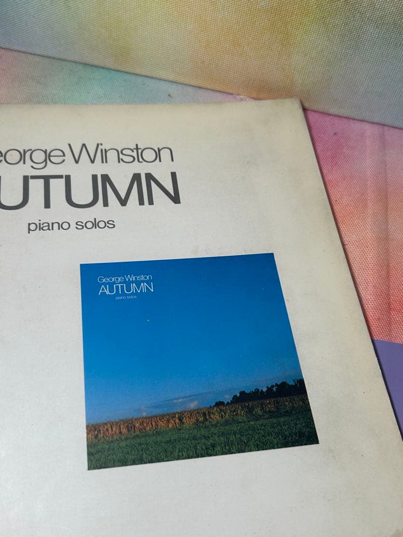 ジョージ・ウィンストン　AUTUMN 楽譜　ドレミ出版　あこがれ/愛